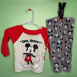 Disney Mickey Mouse PJ set